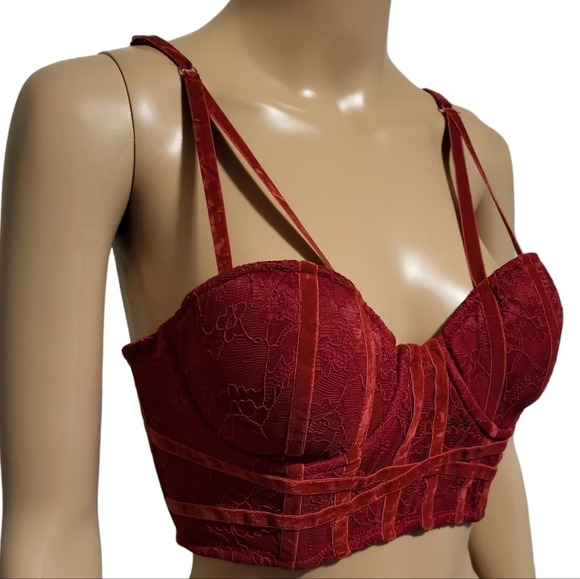 NWOT KTOO Lace Bralette (Size L) - Picture 4 of 7